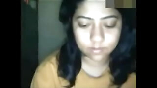 Indian Girl enjoys giving Blowjob , Teen cumming in frowardness