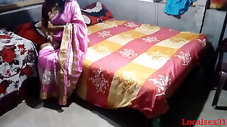 Desi Indian Pink Saree Hardly Plus Deep Fuck(Official video By Localsex31)