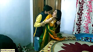 Indian hot Milf aunty vs hot teen!! Indian mating with hindi audio